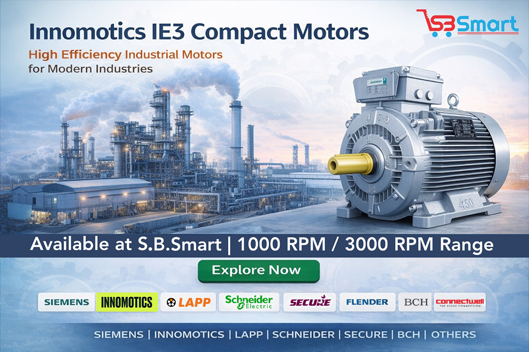 Innomotics IE3 Compact Motors – High Efficiency Industrial Motors for Modern Industries