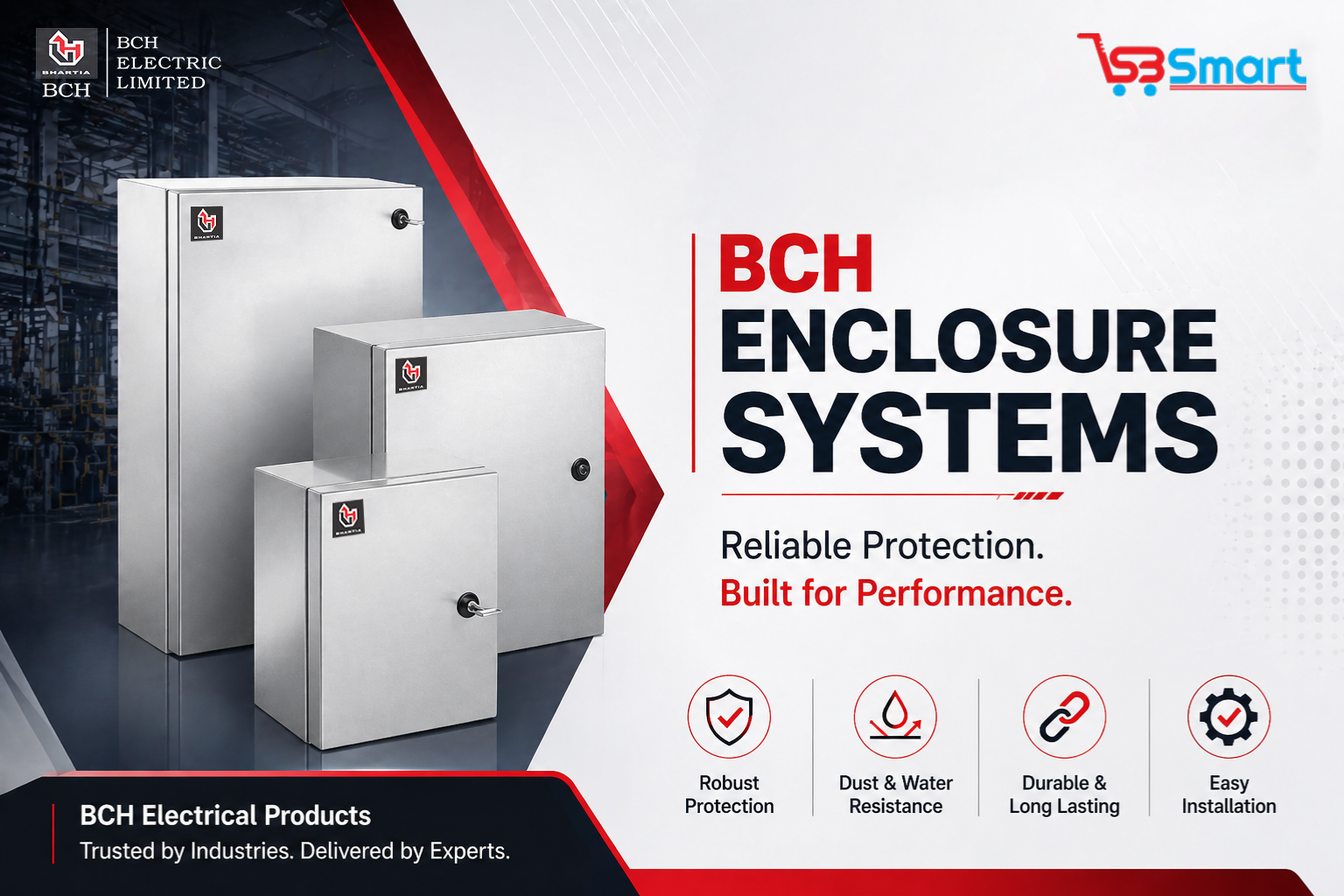 BCH Enclosure Systems – Reliable Protection for Industrial Electrical Applications
