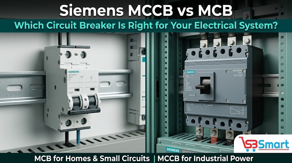 Siemens MCCB vs MCB: Which Circuit Breaker Is Right for Your Electrical System?