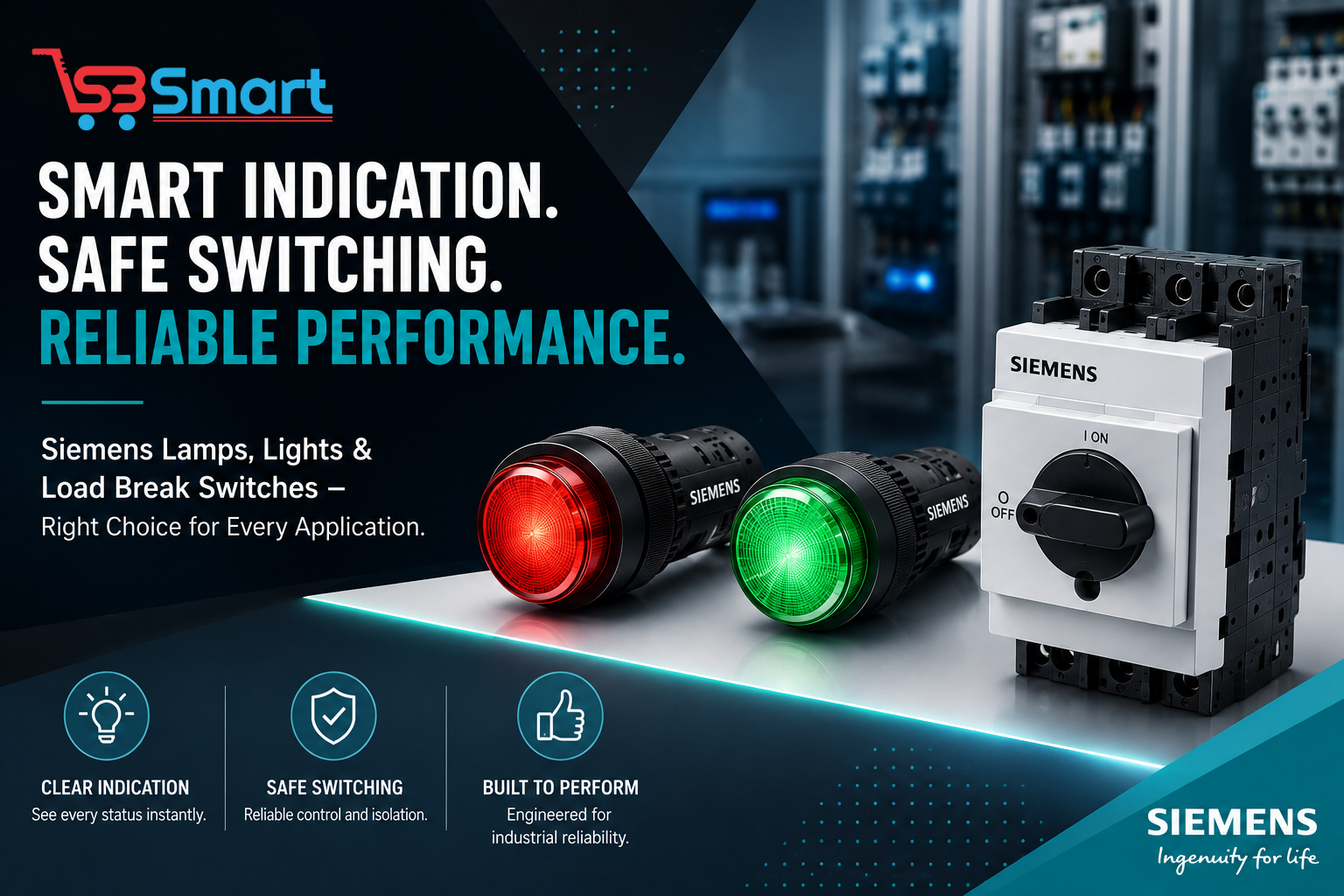 Siemens Lamps, Lights & Load Break Switches: How to Choose the Right Products for Your Application