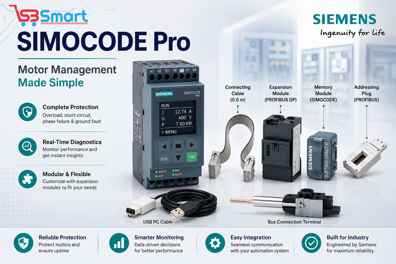 SIMOCODE Pro Explained: Motor Management Made Simple