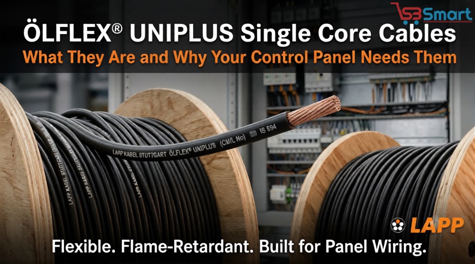 ÖLFLEX® UNIPLUS Single Core Cables: What They Are and Why Your Control Panel Needs Them