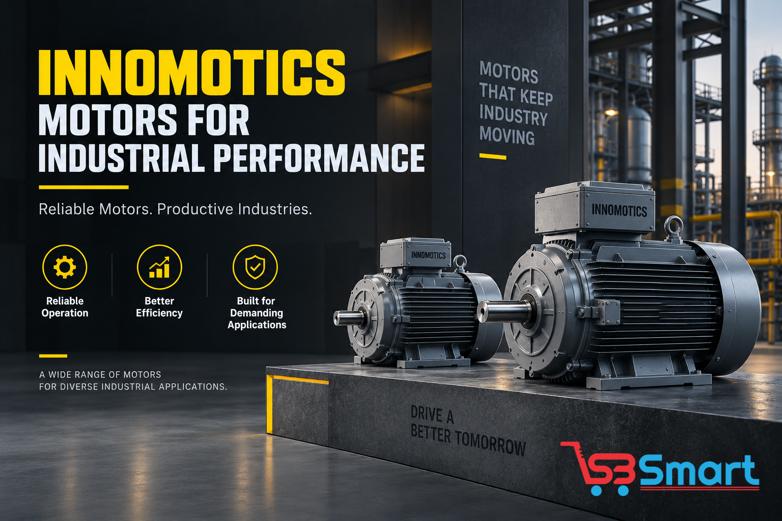 Innomotics Motors for Reliable Industrial Performance