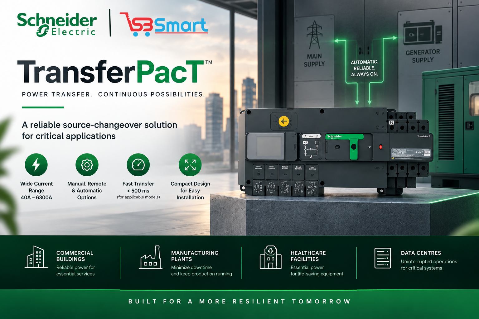 Power Without the Pause: A Closer Look at Schneider Electric TransferPacT