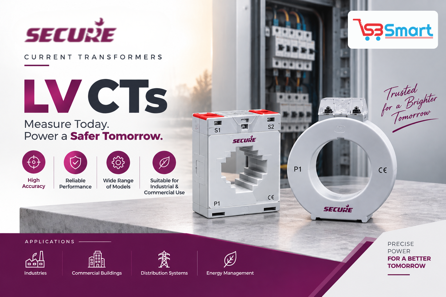 SECURE LV CTs: Reliable Current Measurement for Low-Voltage Electrical Systems