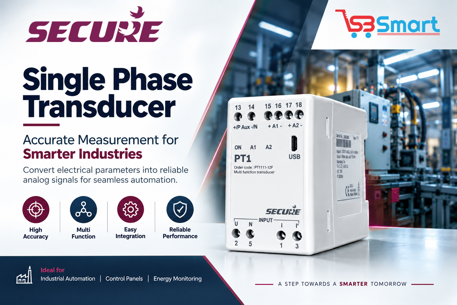 Secure Single Phase Transducer: Smarter Measurement for Modern Industries