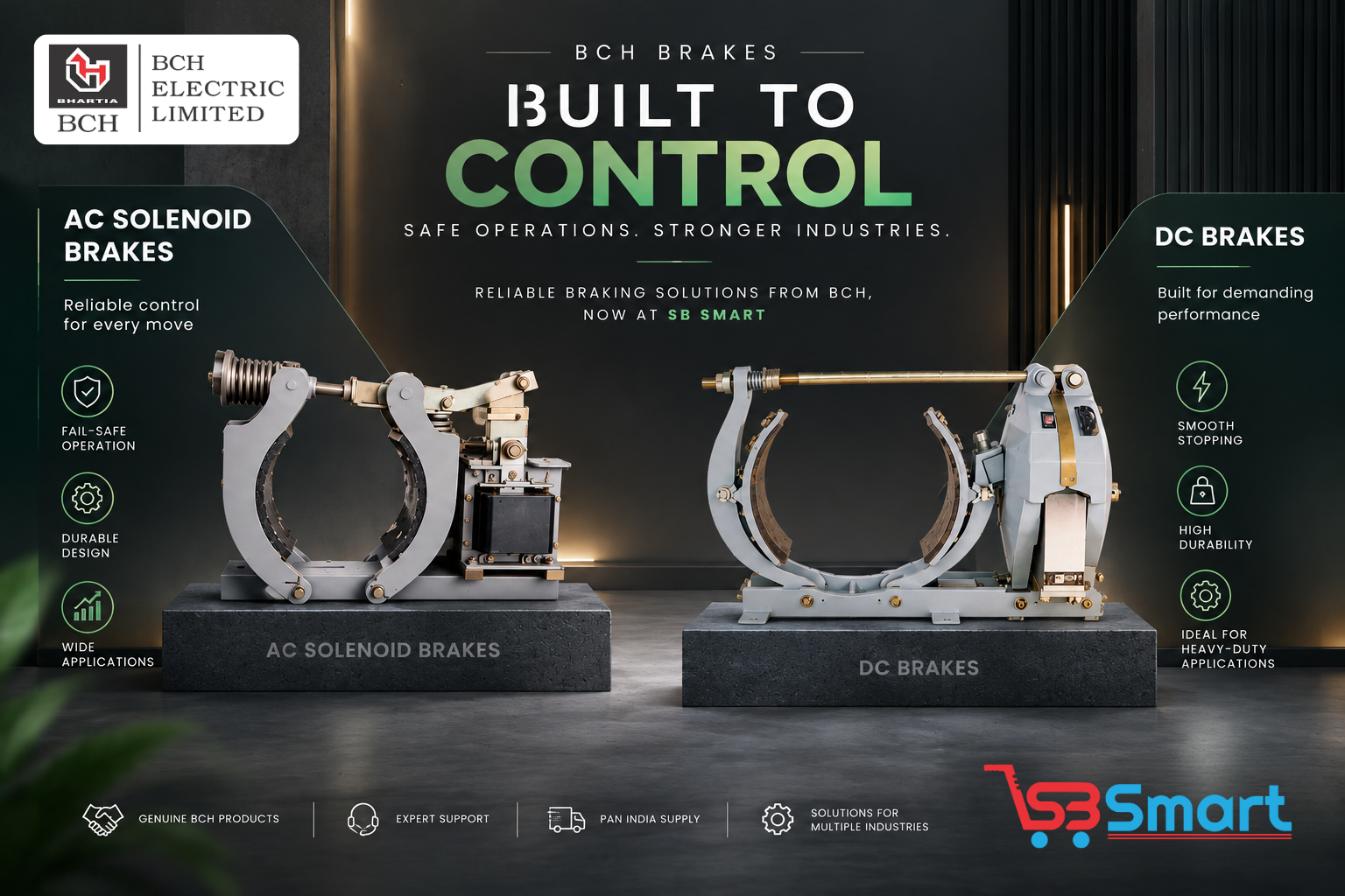 When Stopping Matters as Much as Running: Understanding BCH AC & DC Brakes