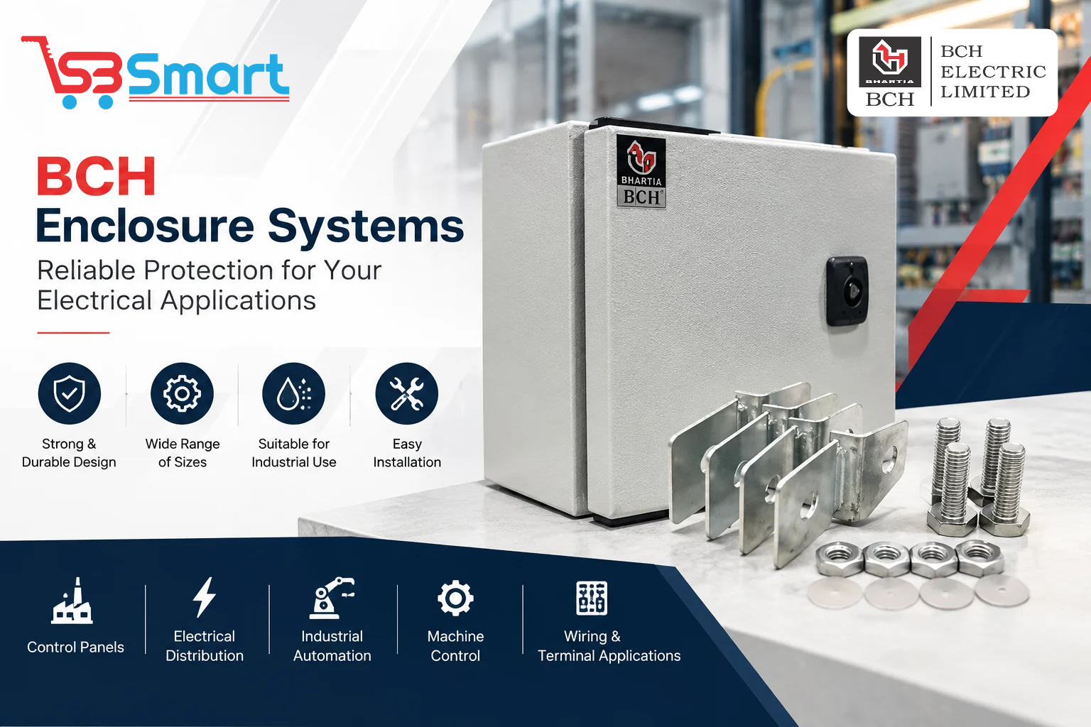 BCH Enclosures and Bhartia BIL Boxes: Practical Enclosure Solutions for Industrial Applications
