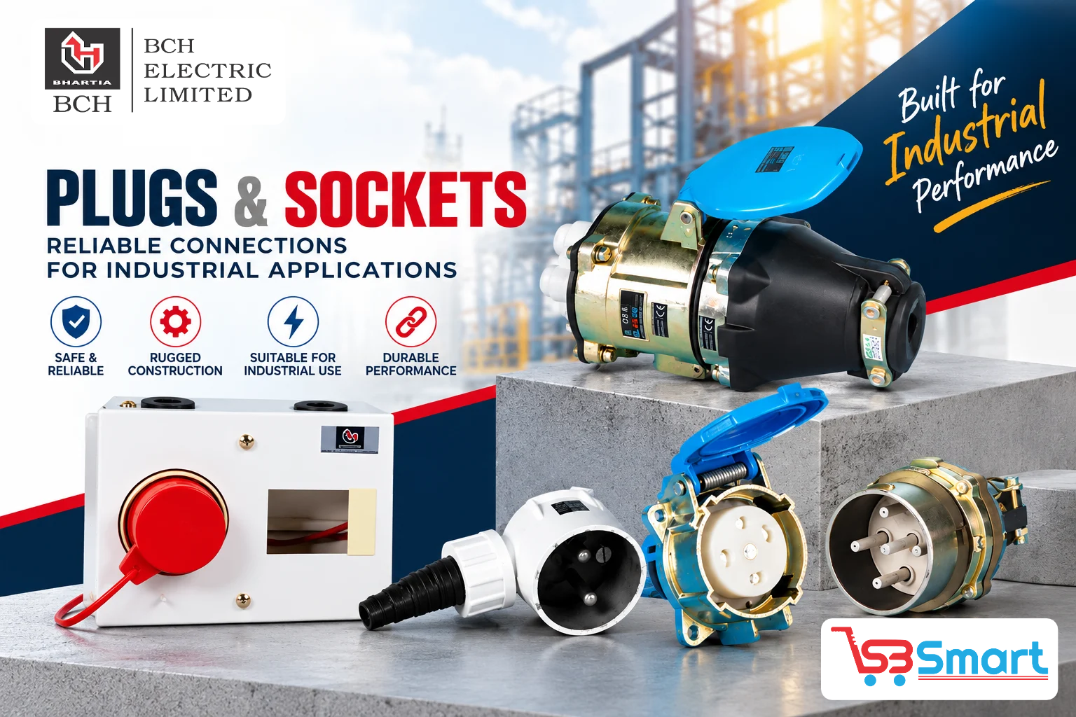 Choose the Right BCH Plugs & Sockets for Your Industrial Applications
