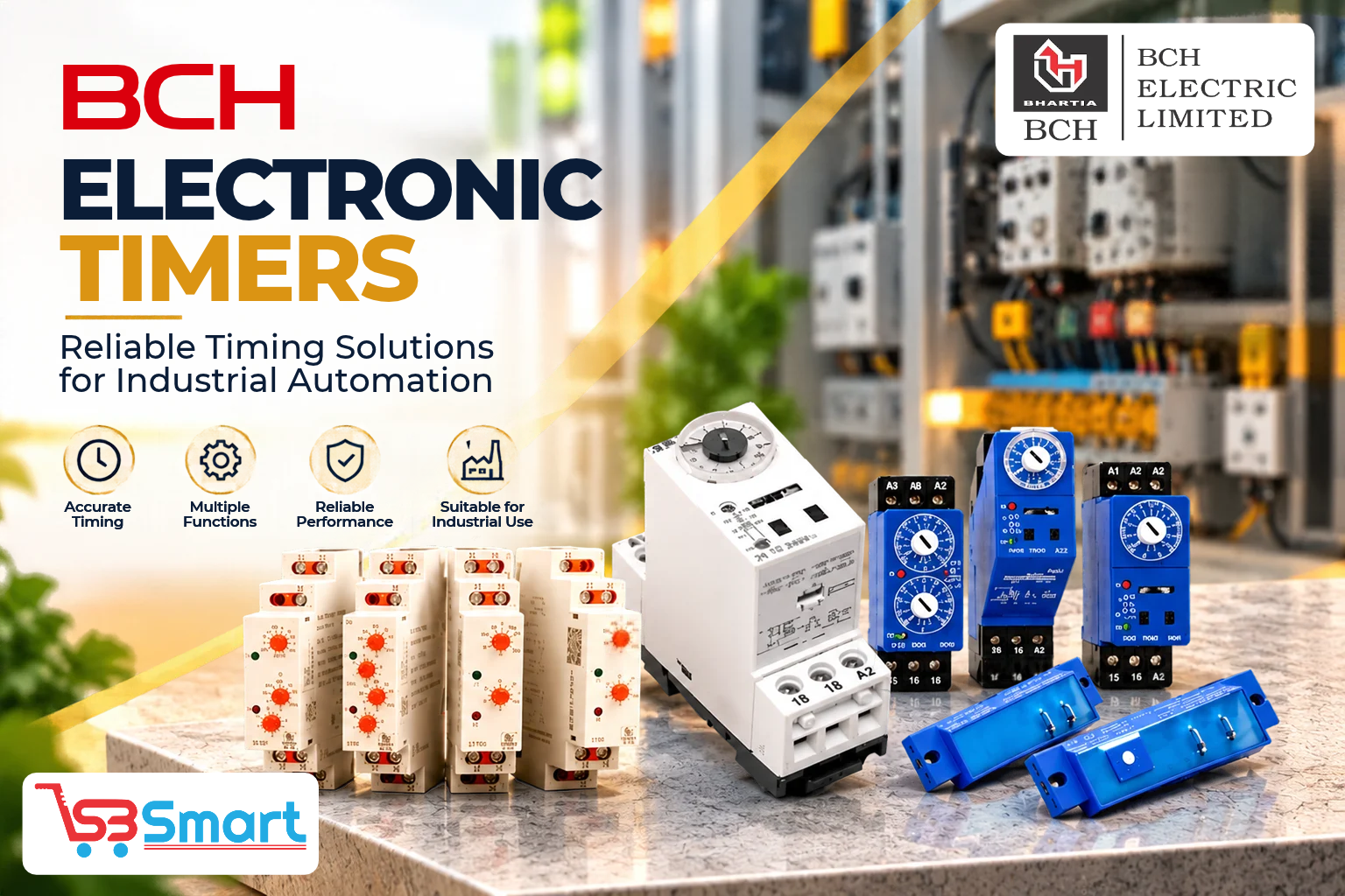 BCH Electronic Timers: Precise Timing Solutions for Industrial Automation