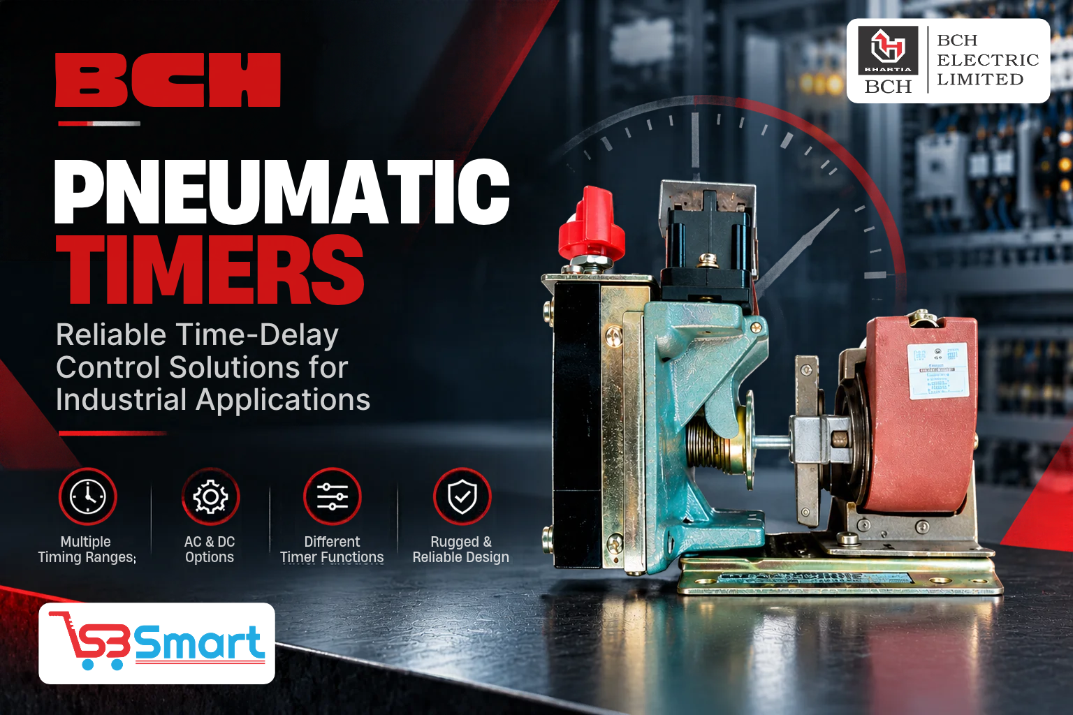BCH Pneumatic Timers: Reliable Time Delay Solutions for Industrial Control