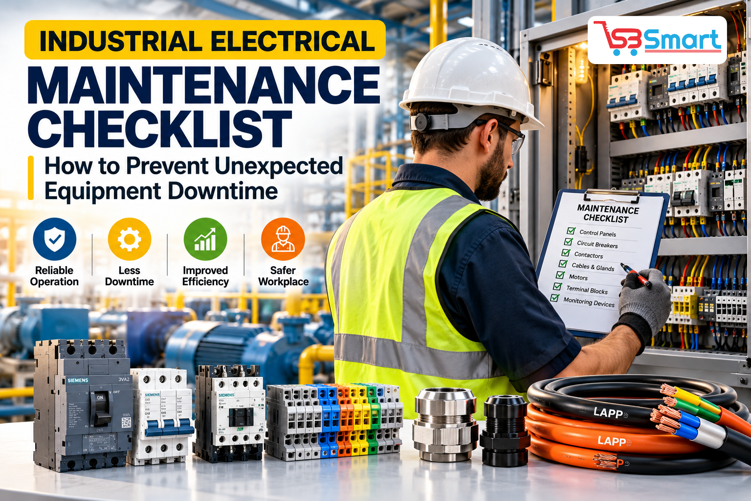 Industrial Electrical Maintenance Checklist: How to Prevent Unexpected Equipment Downtime