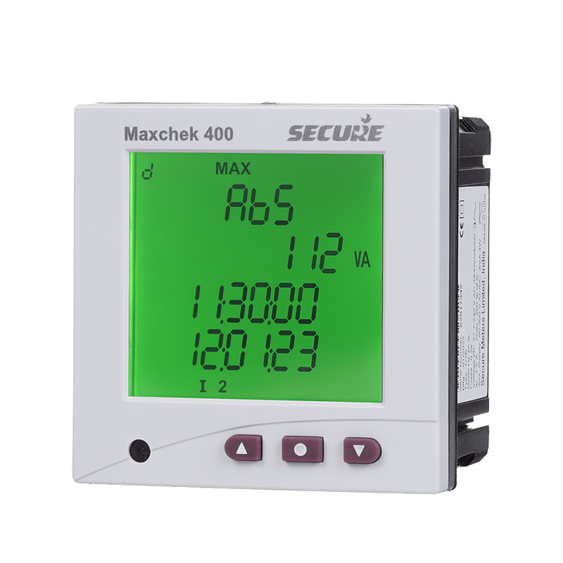 MFM, 4 Line backlit LCD Display, RS-485 Modbus, Dim 96x96mm