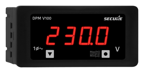 Single-phase, LED type DPM 96X96 size - DPM96V100-2