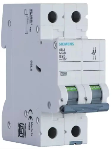 MCB 63A, 2P, 415V AC – 5SL4263-7RC