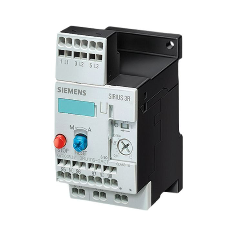 Overload relay 2-3.2 A 3-phase bi-relay bi-metallic 50 Hz-3UW5102-1D