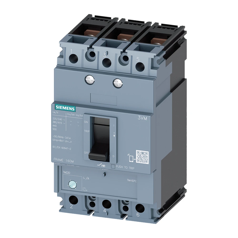 SENTRON 3VM, Thermal Magnetic Trip Unit - 3VM1116-4EE32-0AA0