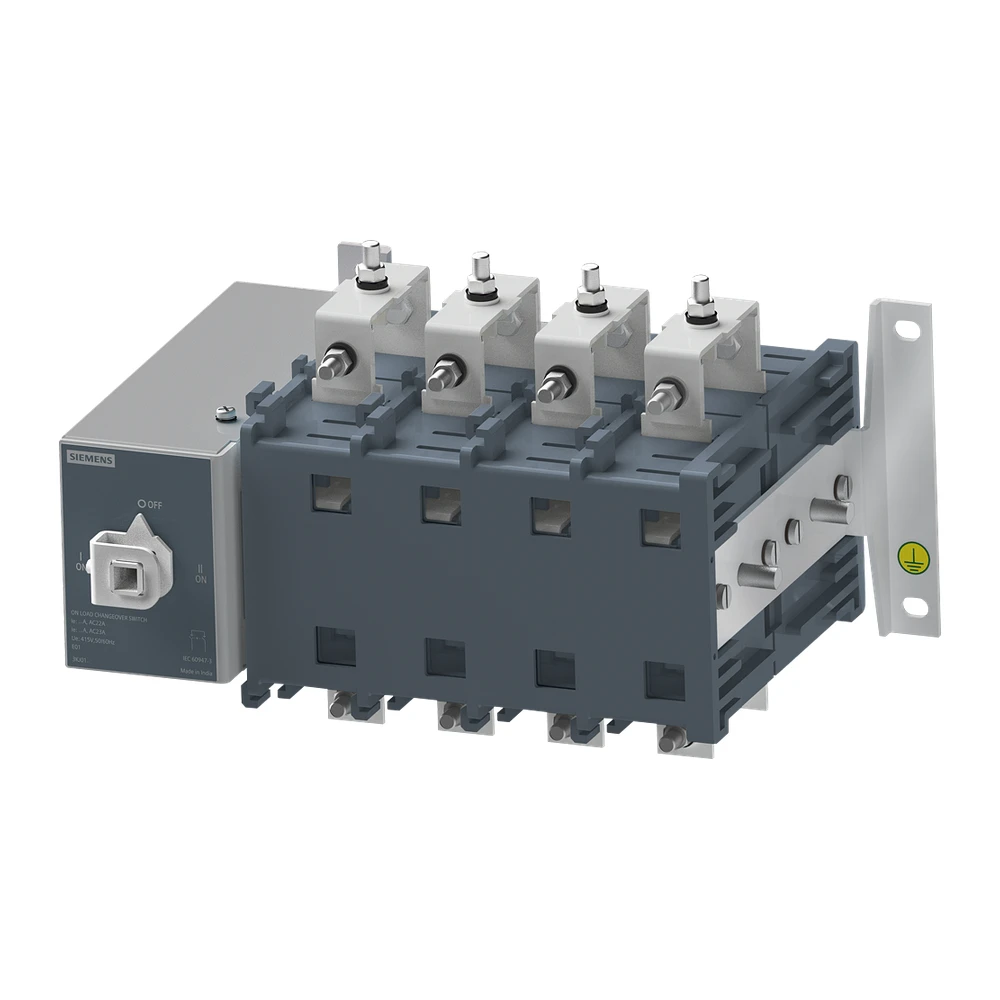 Manual On Load Changeover Switch 3KJ 4-pole, for power distribution - 3KJ0132-4AA20-0AA0