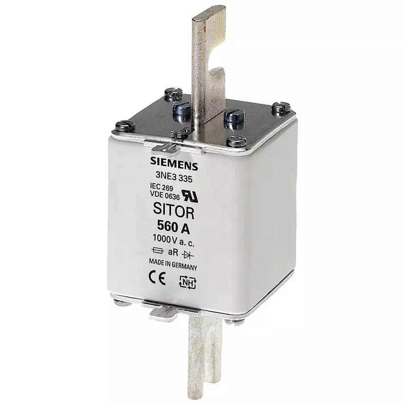 SITOR fuse link with slotted blade contacts NH2 500A aR - 3NE33340B