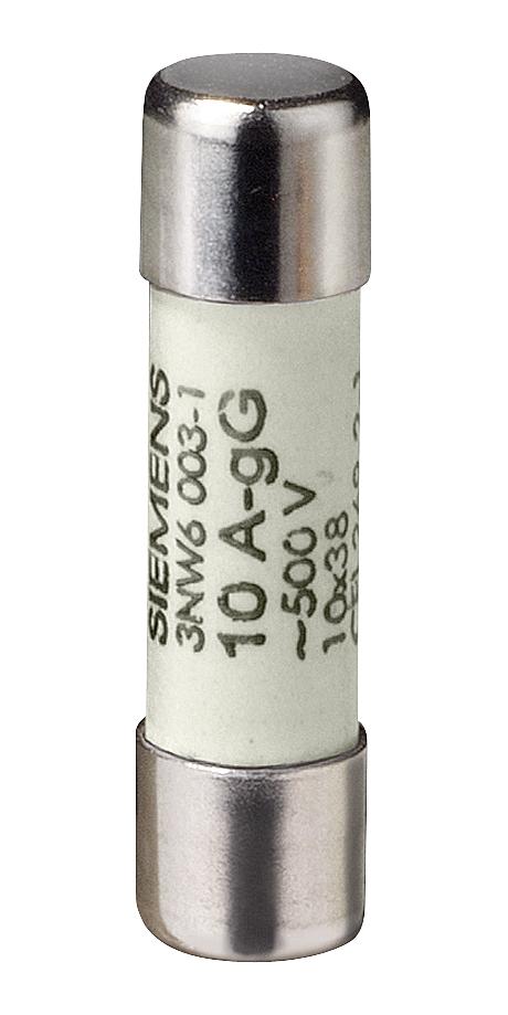 SENTRON cylindrical fuse link 10x38mm 1A gG - 3NW60111