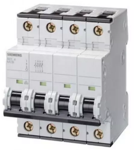 Betagard Miniature Circuit Breakers, 4-pole- 5SP4480-8RC