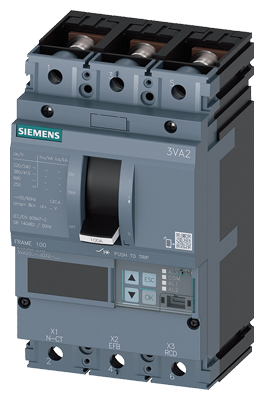 SENTRON 3VA MCCB, Thermal Magnetic Trip Unit - 3VA2010-4JQ32-0AA0