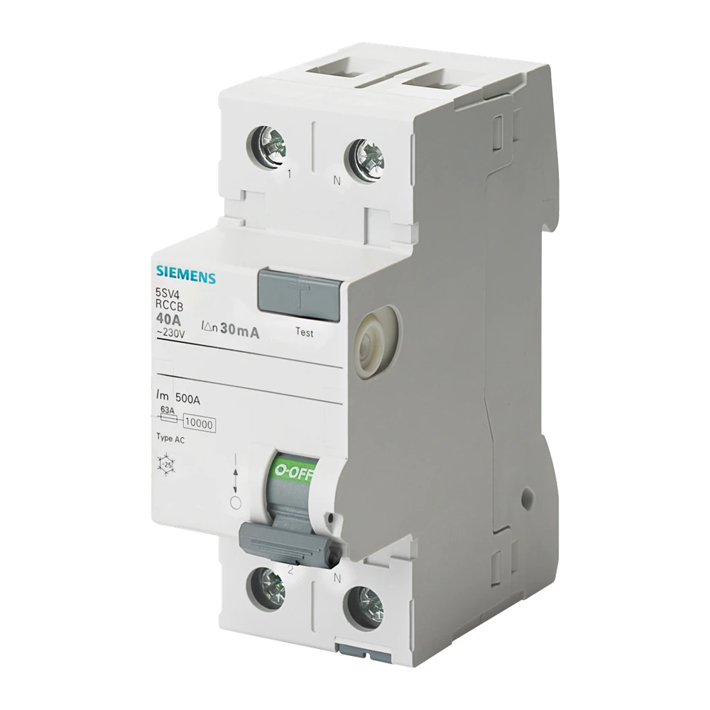 Betagard Residual Current Circuit Breakers, Type AC, applicable in networks for AC residual currents – 5SV4614-0RC
