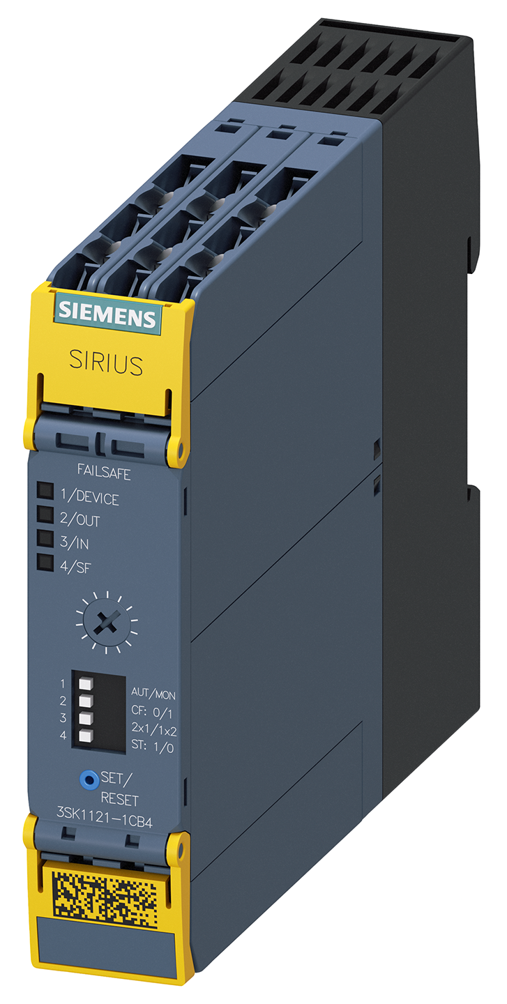 SIRIUS safety relay Basic unit Advanced series with time delay 0.5-30 s-3SK1121-1CB42