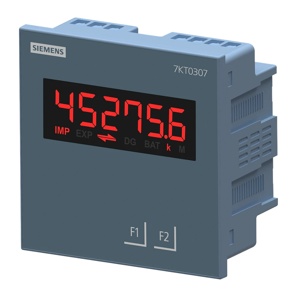 SMART 7KT Discrete DIN Meters, Power Monitoring Devices for DIN Mounted Systems - 7KT0307