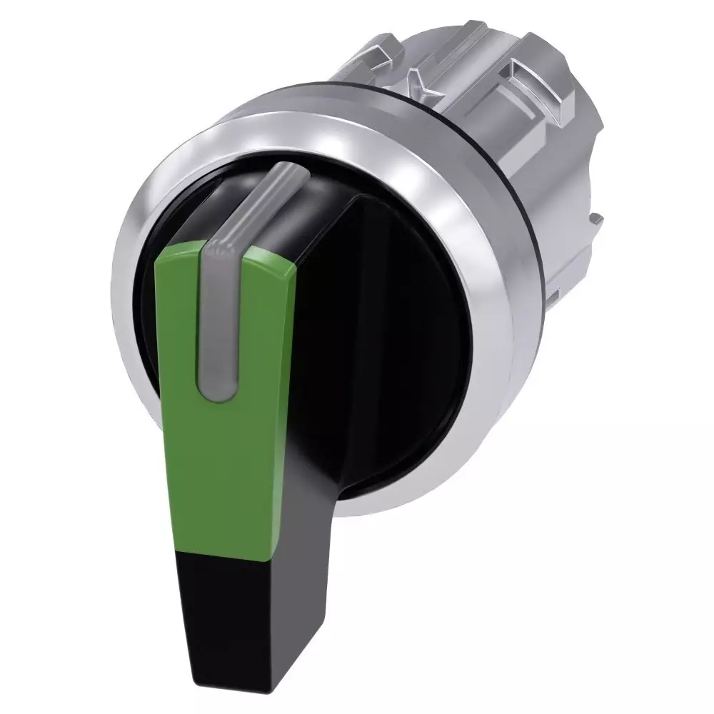 Selector switch, illuminable, 22 mm-3SU1052-2CL40-0AA0