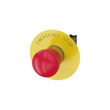 EMERGENCY STOP mushroom pushbutton, 22 mm-3SU1150-1HA20-1CG0