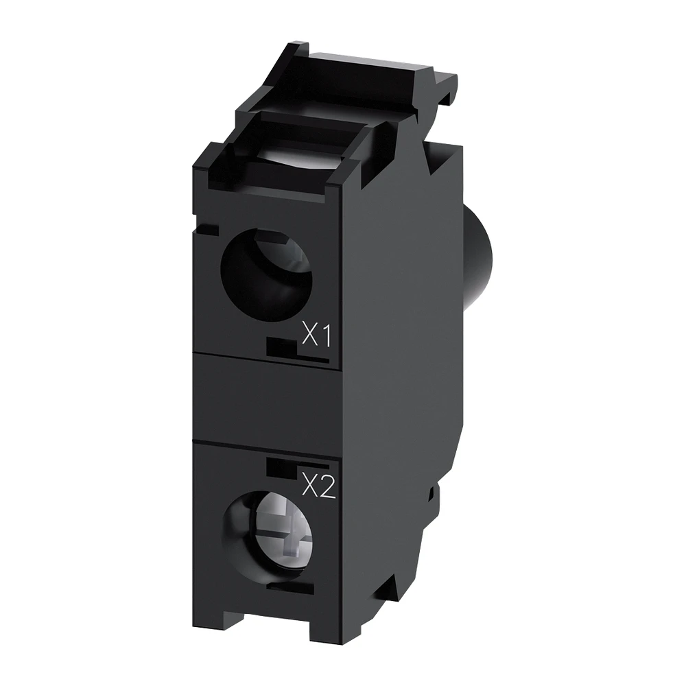 LED module with integrated LED 24-240 V AC/DC-3SU1401-1BH50-1AA0