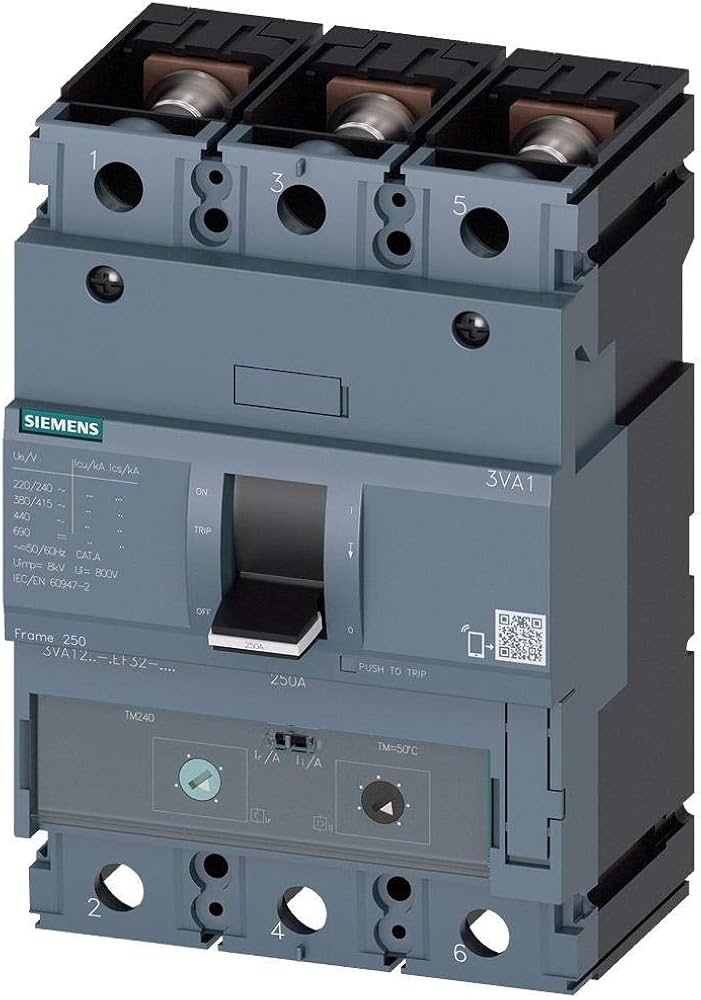 SENTRON 3VM, Thermal Magnetic Trip Unit - 3VM1040-3ED32-0AA0