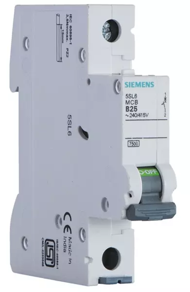 MCB 2A,1P, 240/415V AC - 5SL4102-7RC