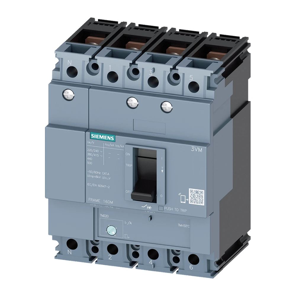 SENTRON 3VM, Thermal Magnetic Trip Unit - 3VM1110-3GE42-0AA0