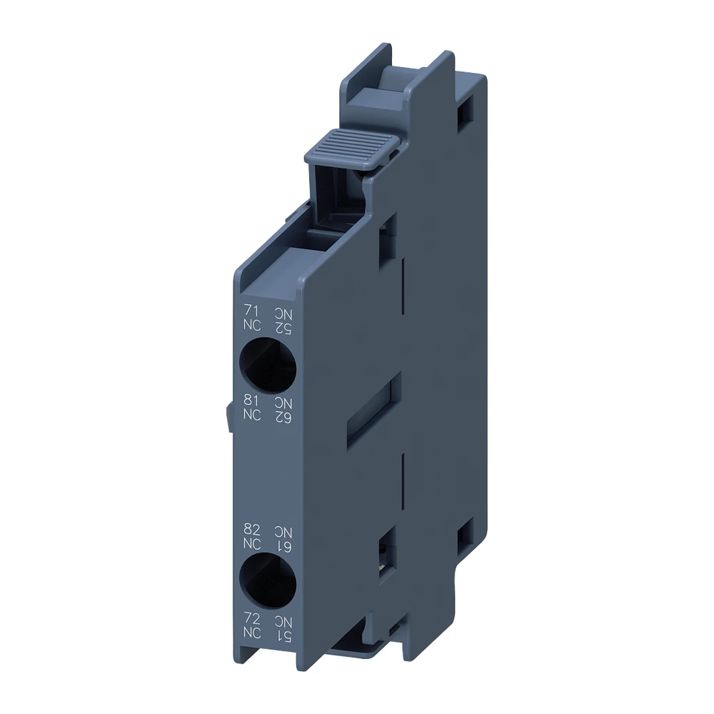 Auxiliary Contact Blocks (S6 - S12), 2 Pole First Laterally mountable Auxiliary Contact blocks S6 - S12 - 3RH1921-1EA02