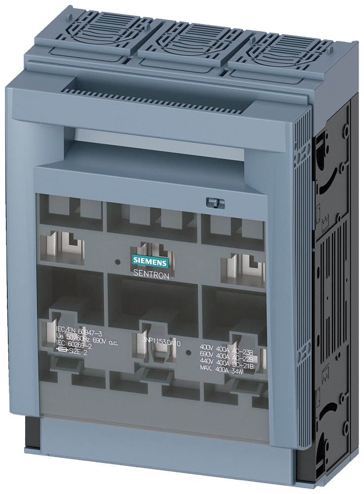 SENTRON 3NP1 Fuse Switch Disconnectors up to 630A, 3NP1 without fuse monitoring - 3NP1143-1DA10