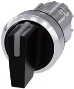 Selector Switch Actuator, SIRIUS ACT 3SU1 Series, Metal Type, Variant AB401BA0 - 3SU11520AB401BA0