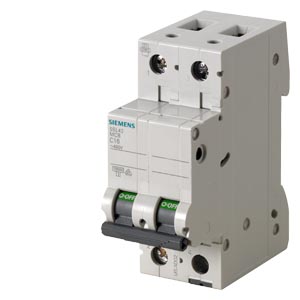 Betagard Miniature Circuit Breaker (MCB), 2 Pole, C Curve for Reliable Circuit Protection – 5SL4210-7RCZ24