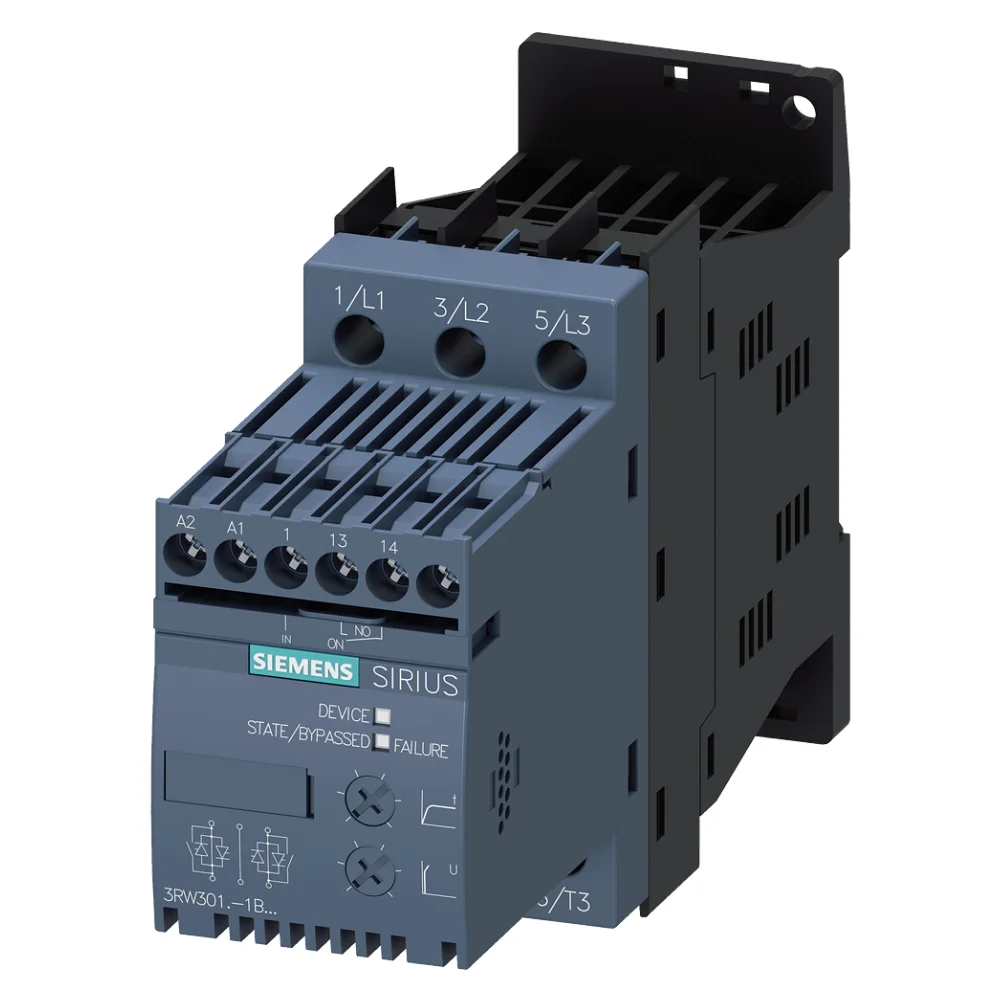Soft Starter, SIRIUS 3RW30 Series, Standard Duty, Variant BB14 - 3RW3013-1BB14