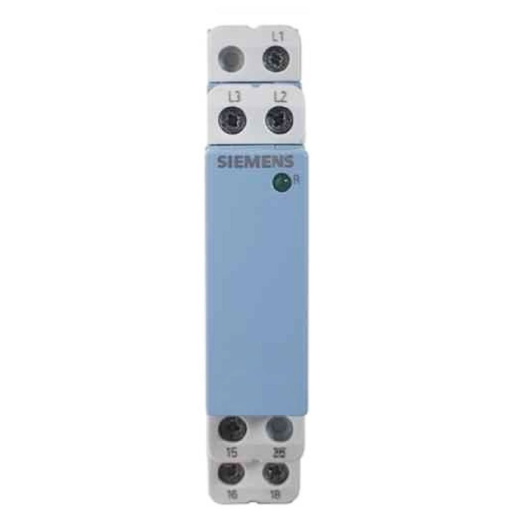 3-Phase Self-Powered Line Monitoring Relay, 154-500V AC, 17.5mm Module Control Relay | 7UG0712-1AA20