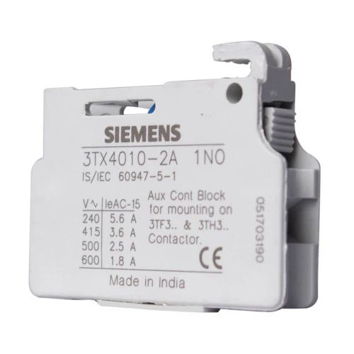 Auxiliary Contact Block, 3TX Series, Variant 02A - 3TX40102A