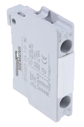 Auxiliary Contact Block, 3TX Series, Variant 12A - 3TX40012A
