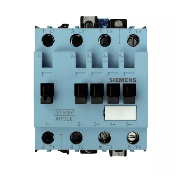 Power Contactor, 3TS Series, 3-Pole, AC Coil, Variant AB008K - 3TS35000AB008K