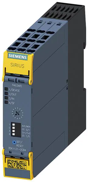Safety Relay, SIRIUS 3SK1 Series, Advanced Unit, Variant CB42 - 3SK11212CB42