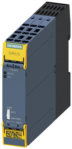 Safety Relay, SIRIUS 3SK1 Series, Basic Unit, Variant AB30 - 3SK11112AB30