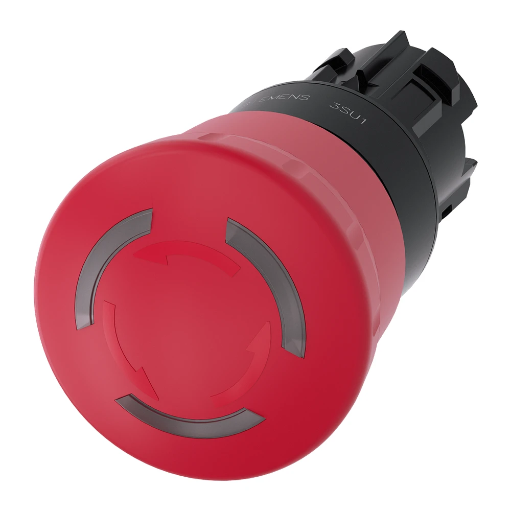 Illuminated Push Button, SIRIUS ACT 3SU1 Series, Variant HB200AA0 - 3SU10011HB200AA0