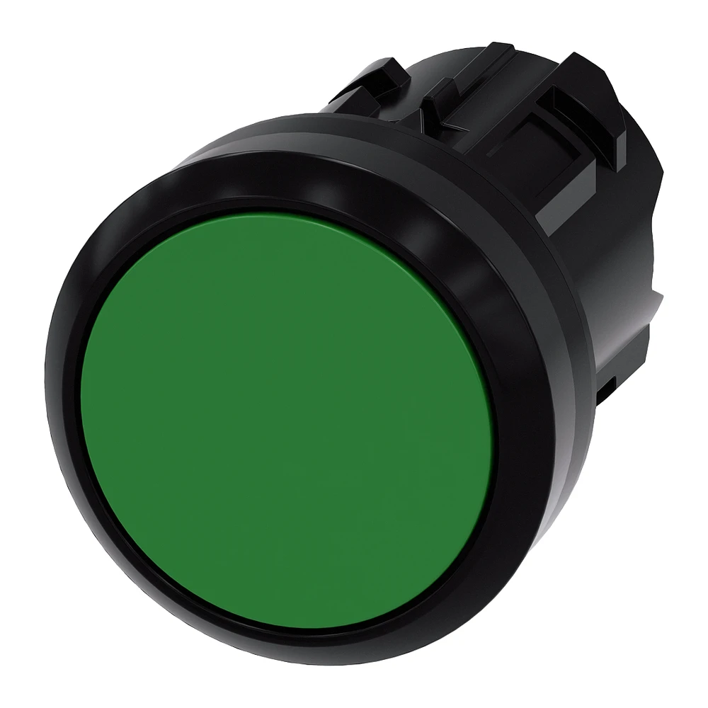 Push Button Actuator, SIRIUS ACT 3SU1 Series, Flush Type, Variant AB400AA0 - 3SU10000AB400AA0