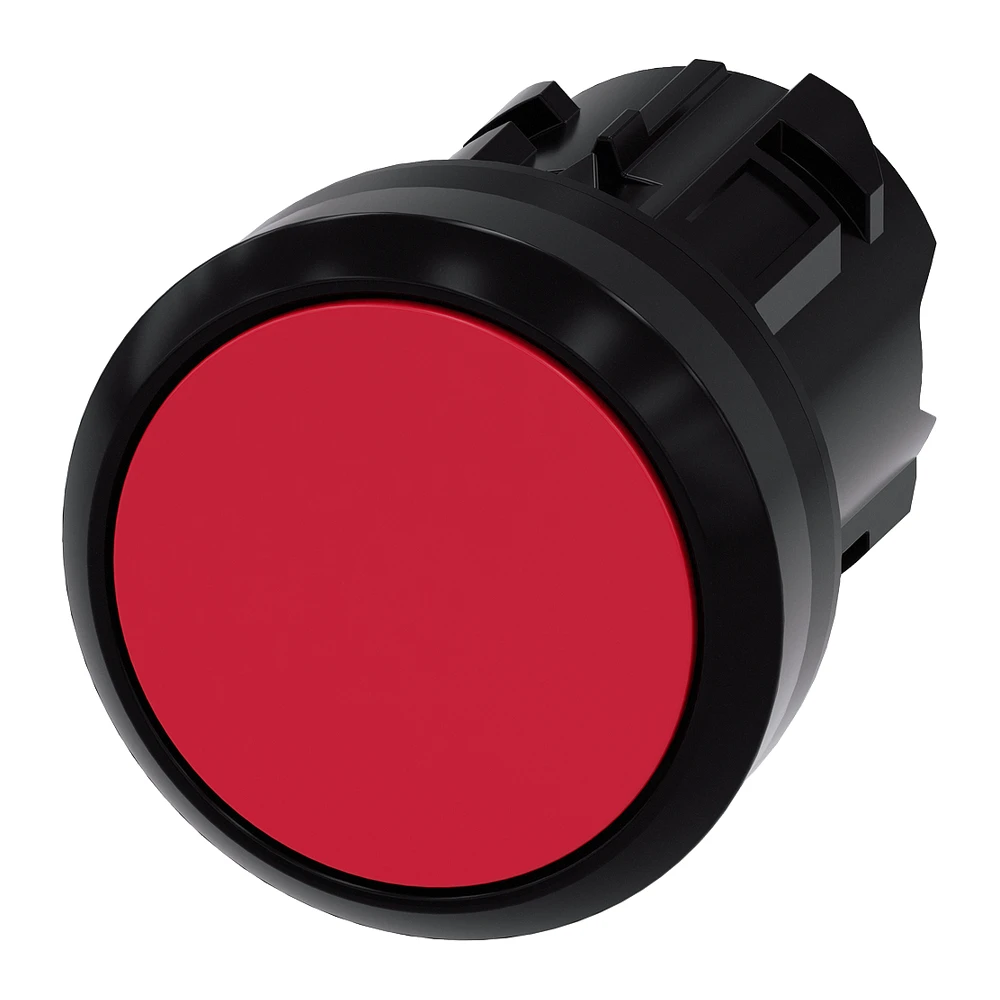 Push Button Actuator, SIRIUS ACT 3SU1 Series, Flush Type, Variant AB200AA0 - 3SU10000AB200AA0