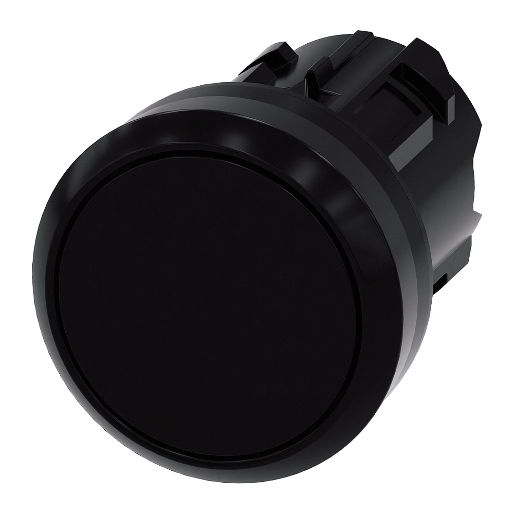 Push Button Actuator, SIRIUS ACT 3SU1 Series, Flush Type, Variant AB100AA0 - 3SU10000AB100AA0